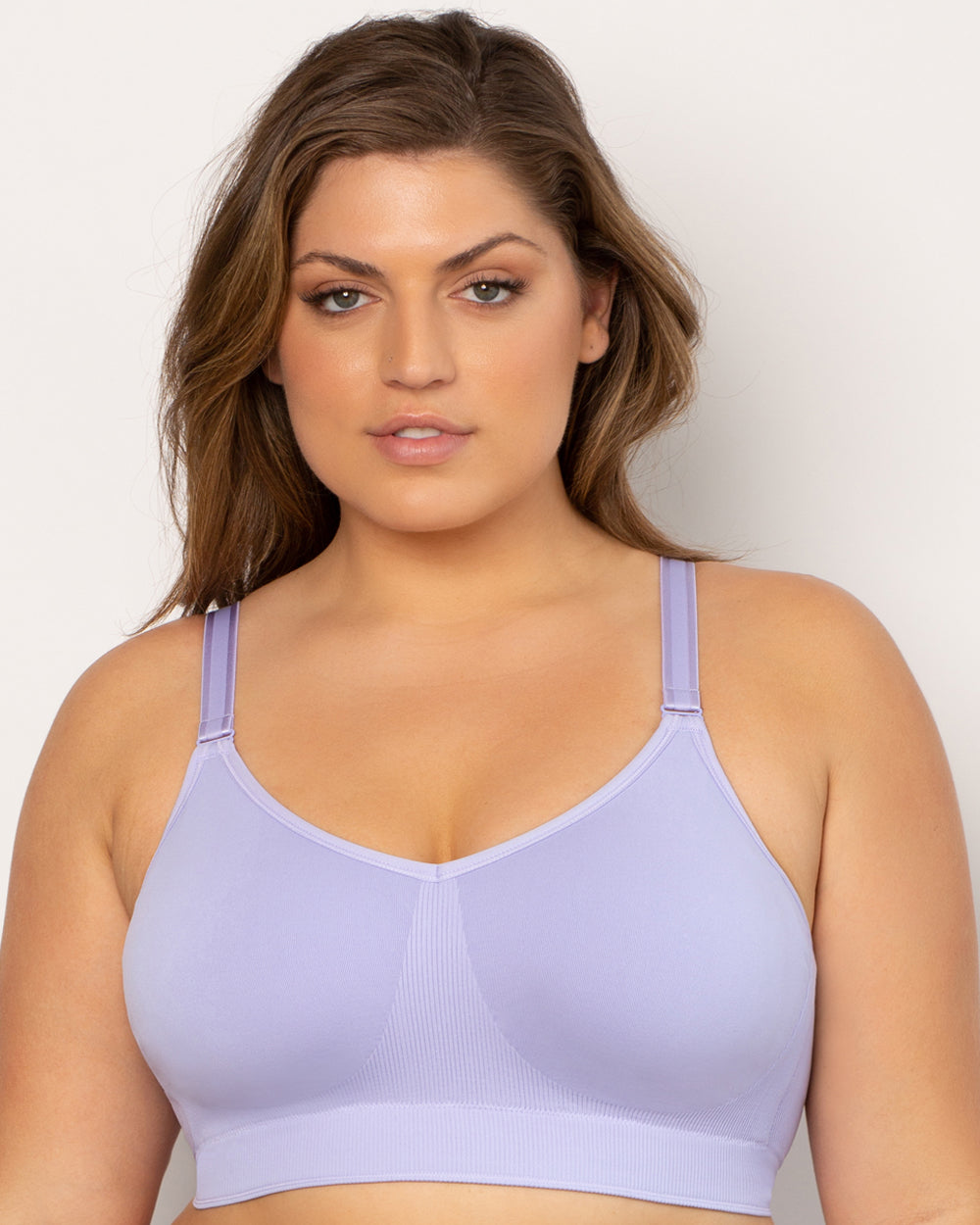 Curvy Couture Smooth Seamless Comfort Wireless Bra - Various