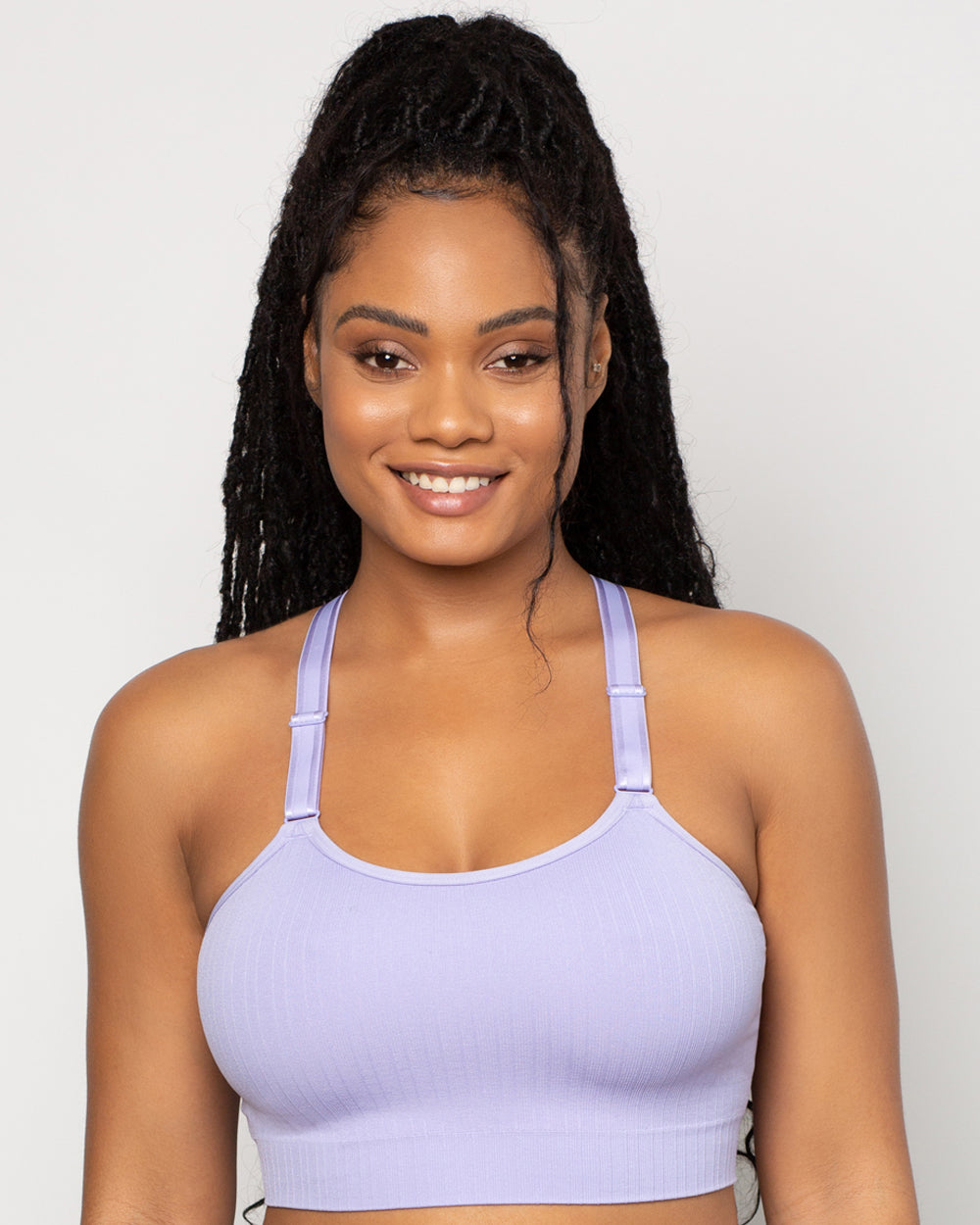 GUESS® Draped deatils active bra