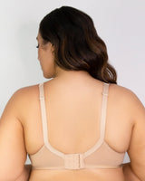 Tulip Lace Push Up Bra - Champagne Nude