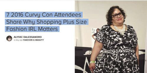 Bustle - Curvy Con Attendees Shopping IRL