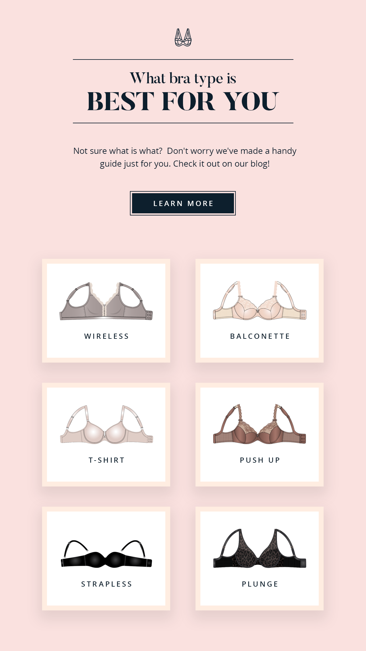 What bra type is the best for you? – Curvy Couture