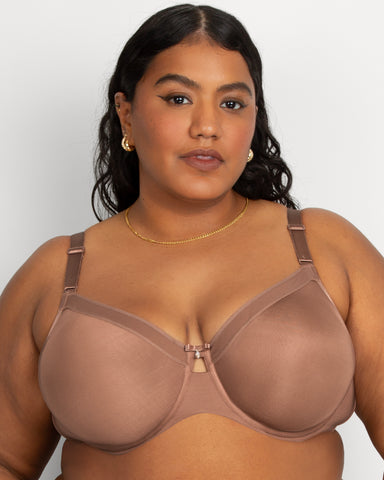 Silky Smooth Micro Unlined Bra - Sweet Tea