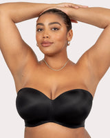 Smooth Strapless Multi-Way Bra - Black Hue