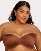 Smooth Strapless Multi-Way Bra - Cocoa