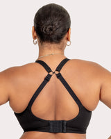 Cotton Comfort 2-Pack Bralette - Charcoal Heather/Black Hue