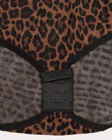 Sheer Mesh Bodysuit - Designer Leopard