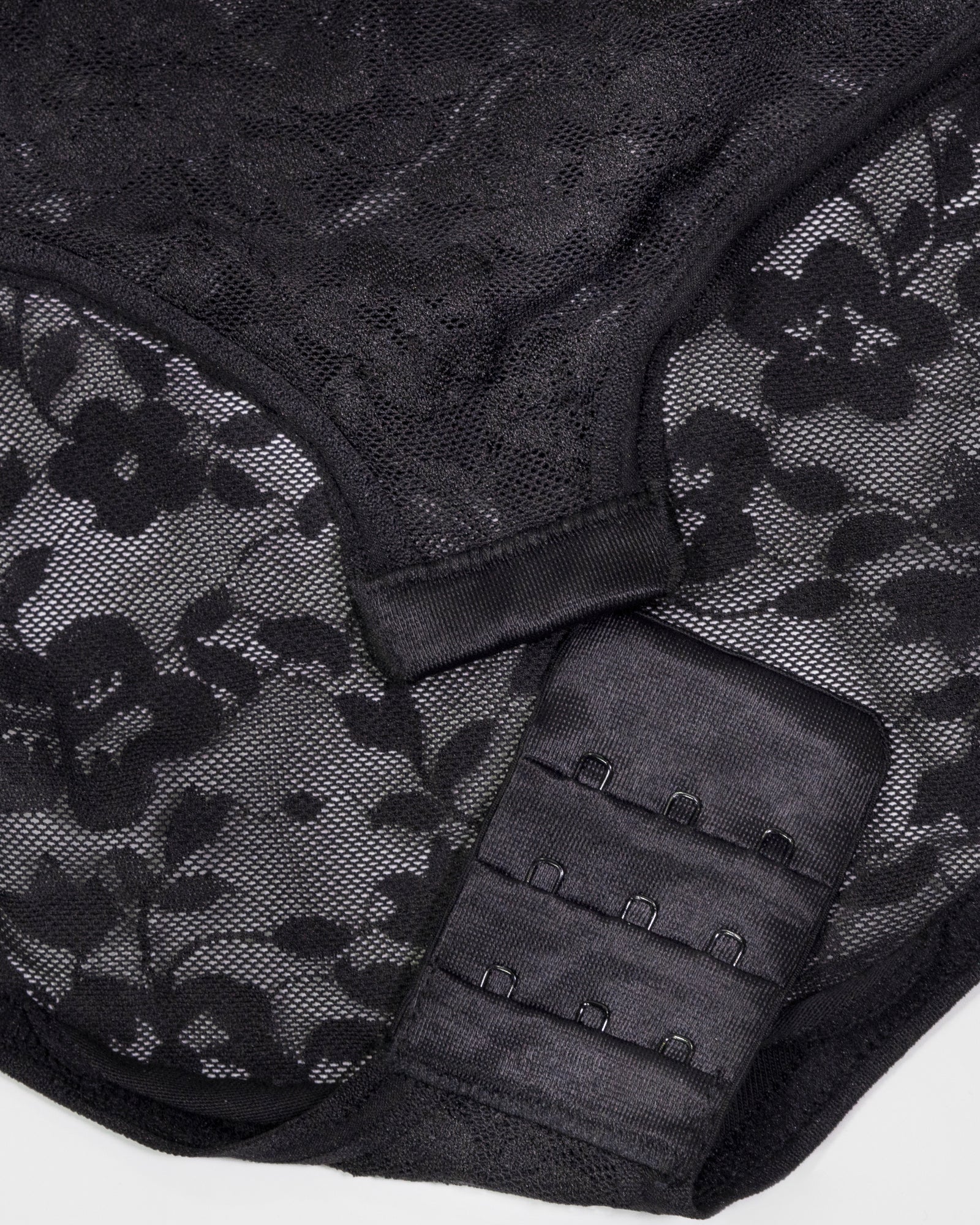 No Answer Bodysuit - Black