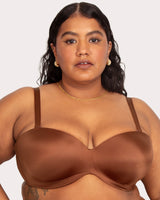 Smooth Strapless Multi-Way Bra - Cocoa