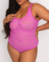 No-Show Lace Bodysuit - Flirt