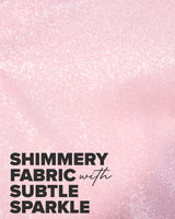 Shimmer Unlined Underwire Bra, Pink Fizz Shimmer Pink - Curvy Couture - Novelty