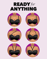 Smooth Strapless Multi-Way Bra - Cocoa