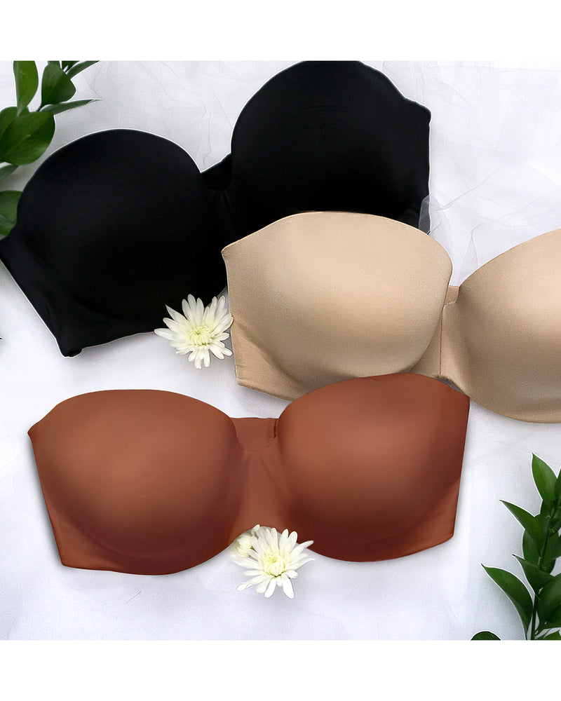 Smooth Strapless Multi-Way Bra - Champagne Nude