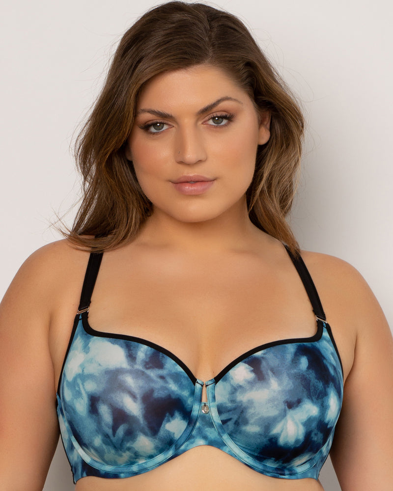 Curvy Couture Women's Smooth Strapless Multi-Way Bra Cocoa 40G