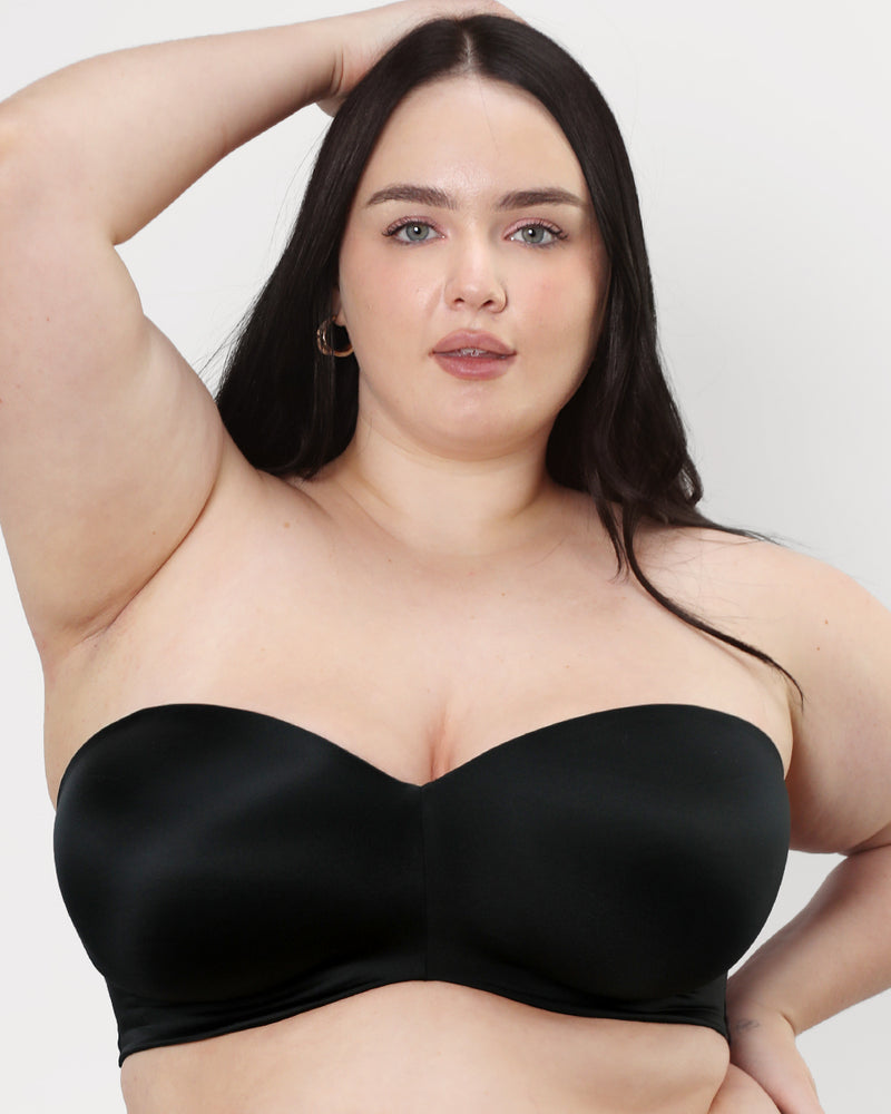Curvy Couture Womens Smooth Multiway Strapless Bra Style-1290
