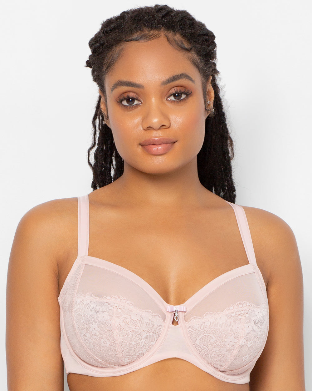 Cotton Luxe Wireless Bra- Blushing Rose - Chérie Amour
