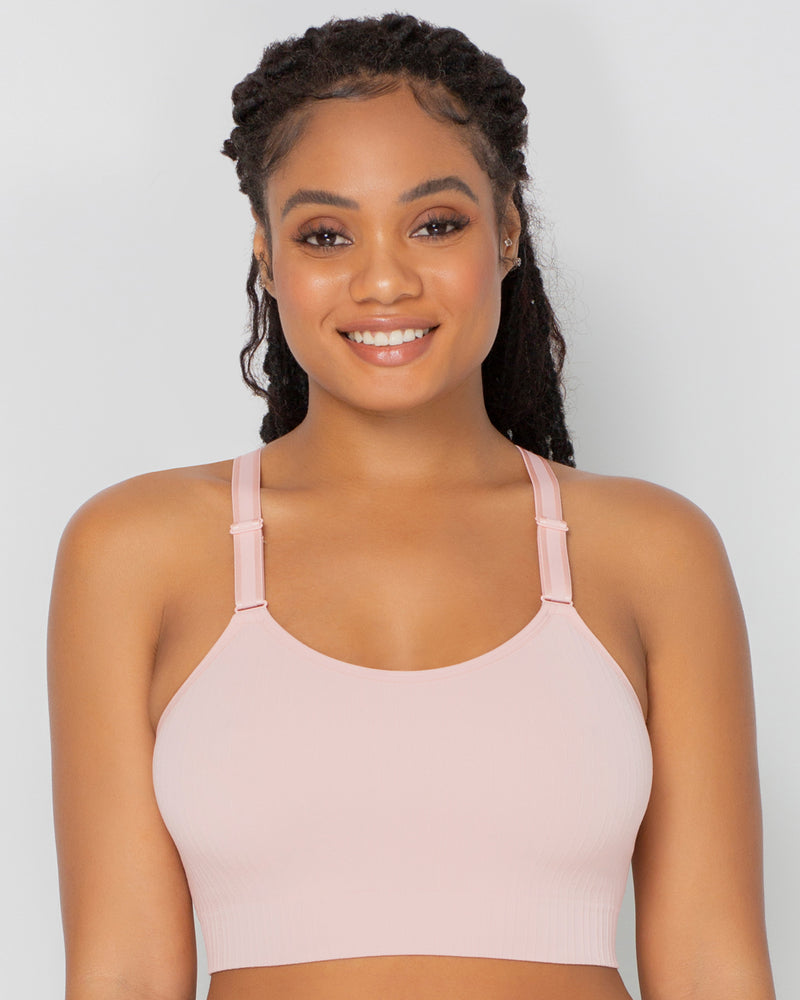 NEW VS PINK Cool and Comfy seamless wireless bra