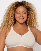 Cotton Luxe Unlined Wireless Bra - Natural
