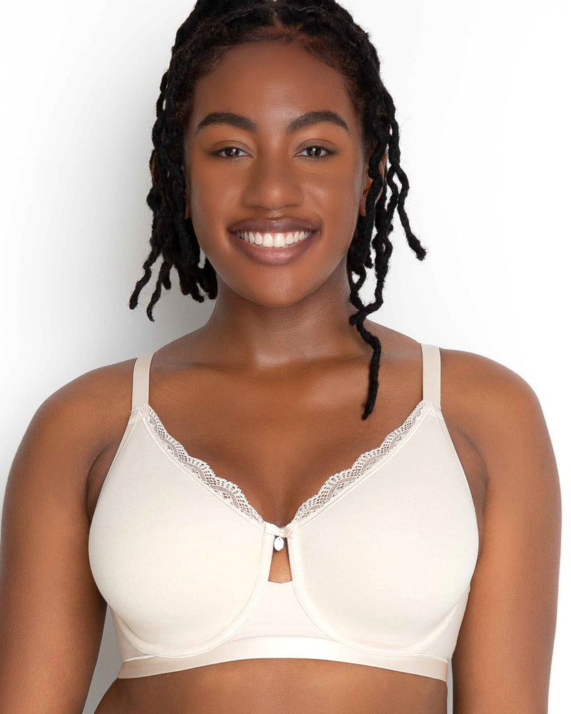 Cotton Luxe Unlined Underwire - Natural